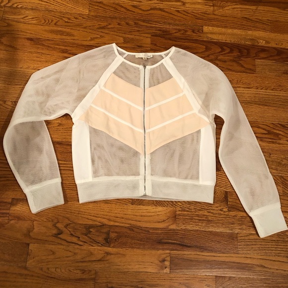 Anina Mesh Zip-Up - Picture 1 of 7